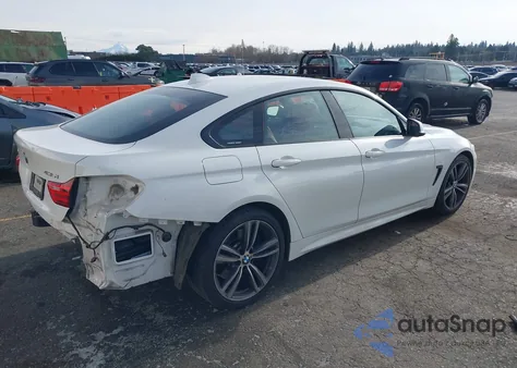 2015 BMW 435I Gran Coupe xDrive z USA, uszkodzony, nr VIN WBA4B3C55FD669688